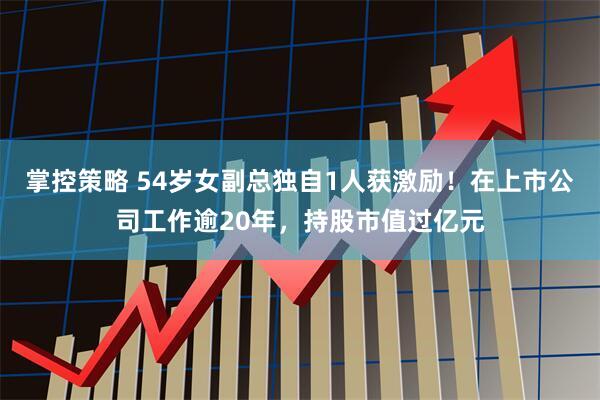 掌控策略 54岁女副总独自1人获激励！在上市公司工作逾20年，持股市值过亿元